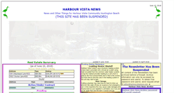 Desktop Screenshot of harbourvistanews.com